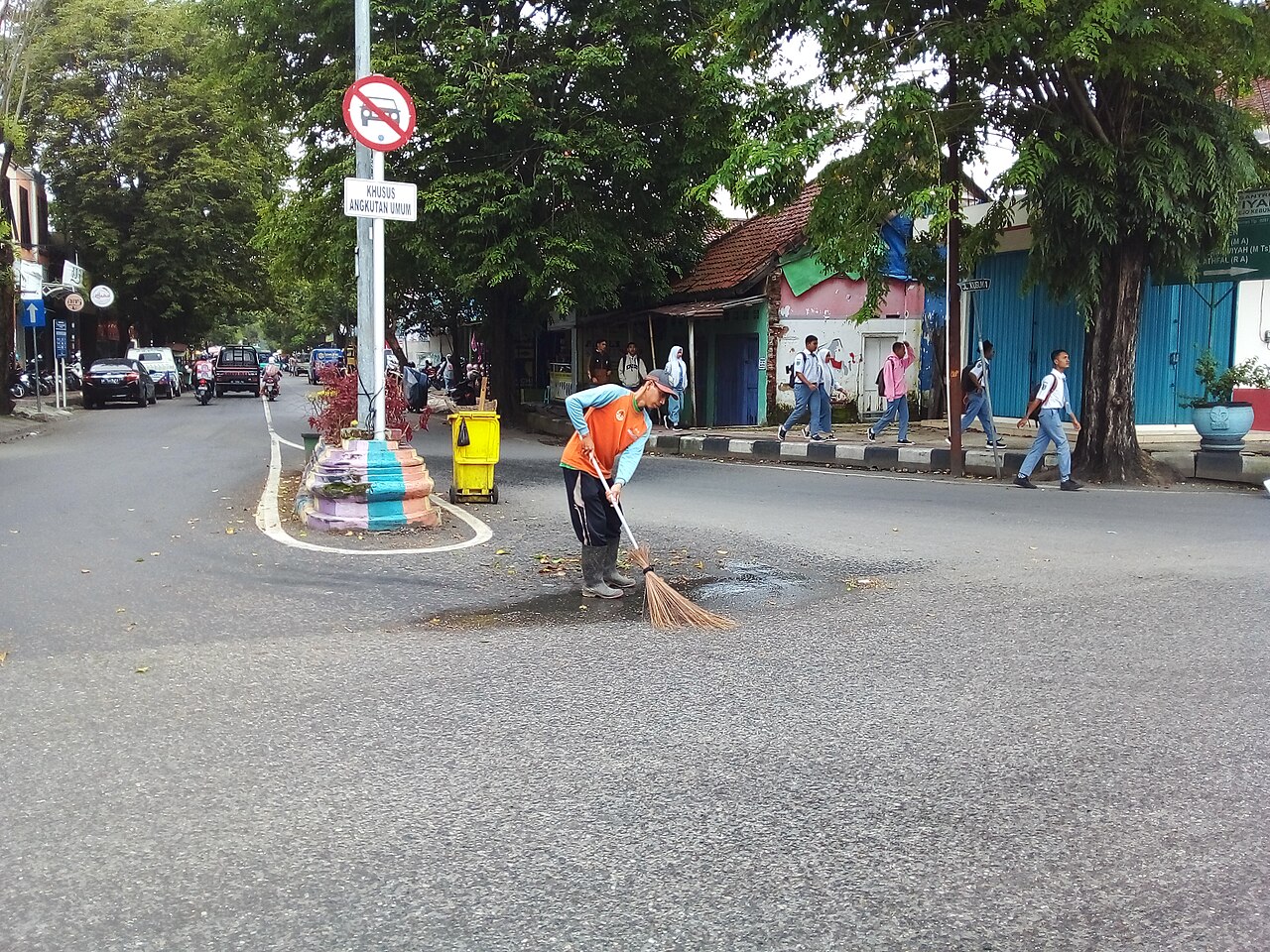 Pengelolaan sampah nglegok